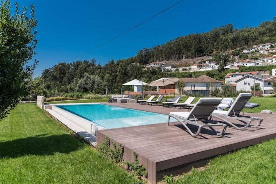 Hotel Casa Pelourinho De Louredo With Pool à Paredes  Extérieur photo